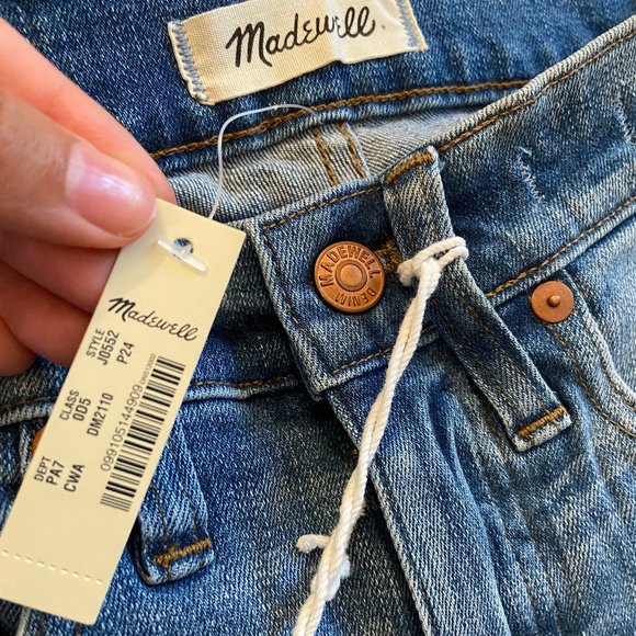 Sold NWT Madewell Petite 9" High-Rise Skinny Jeans - Picture 13 of 13